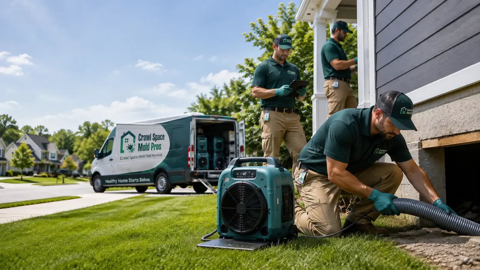 Crawl Space Mold Removal in Hay Springs, NE